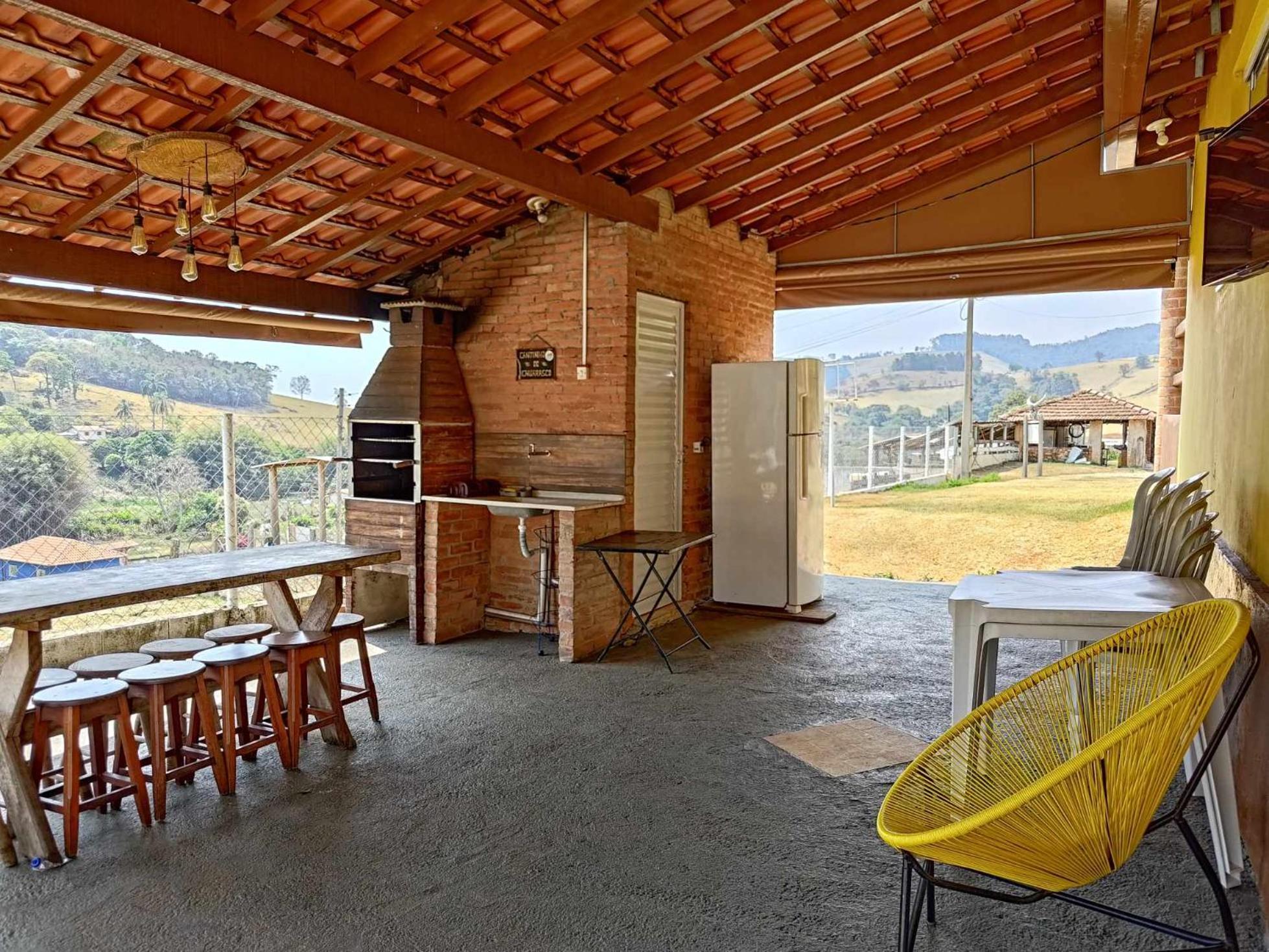 Sitio No Interior De Sp Para Curtir A Natureza 아구아스 다 프라타 객실 사진